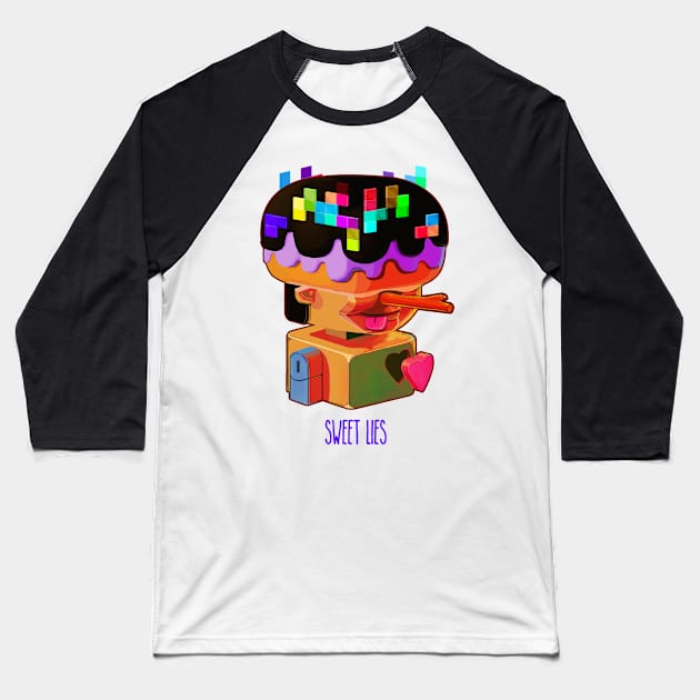 sweet lies Baseball T-Shirt by jang47